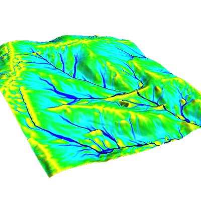 Hydrology map example